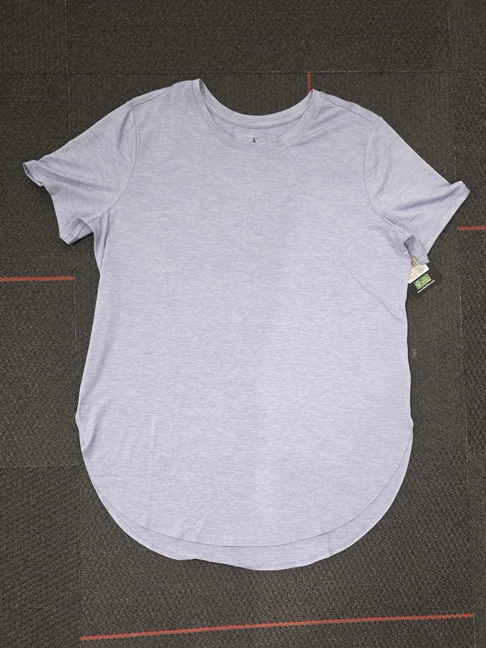Skechers Lavender Women's Crew Neck Tunic Tee